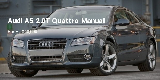 Audi A5 2.0T Quattro Manual