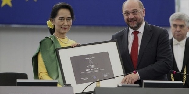 aung saan sukyi nobel