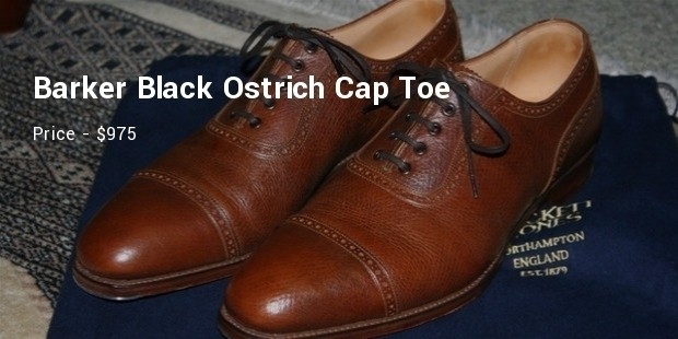 barker ostrich shoes