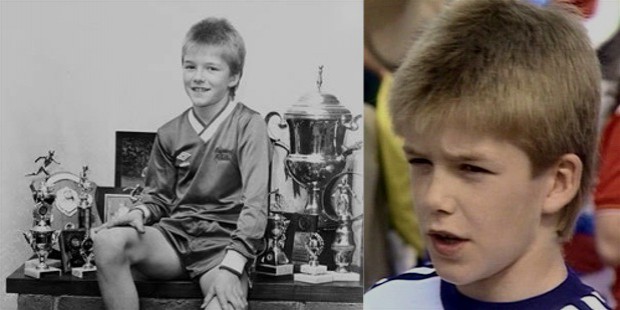 beckham childhood