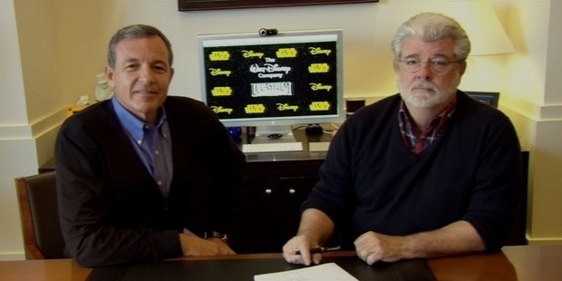 bob iger and george lucas