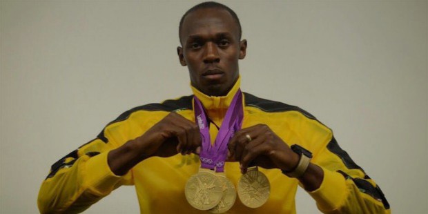 bolt gold medals