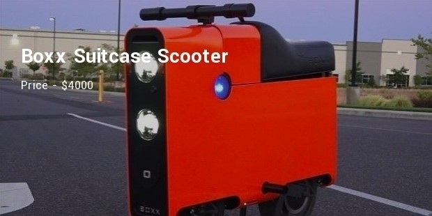 boxx suitcase scooter