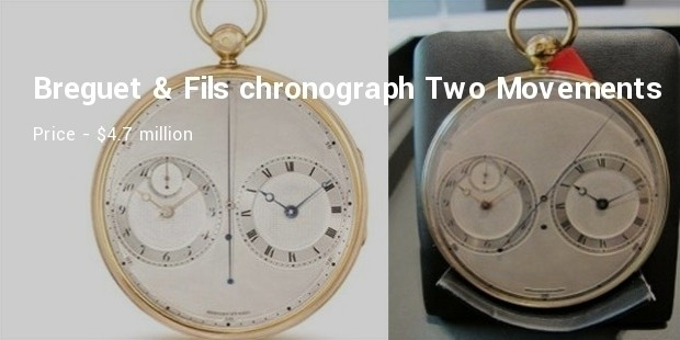 breguet   fils chronograph with two movements