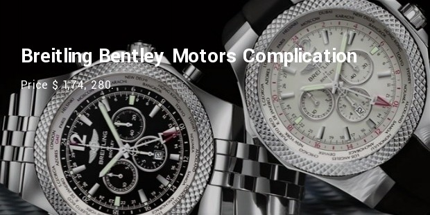 breitling bentley motors complication  model l18841ta b788 761p 