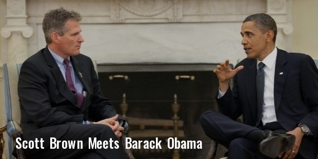 brown meets president barack obama in the oval office