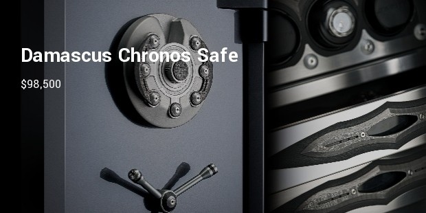 brown safes limited edition damascus chronos safe