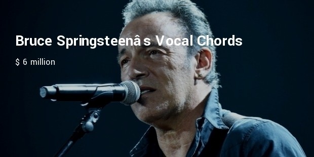 bruce springsteens vocal chords 