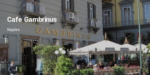 caf gambrinus, naples