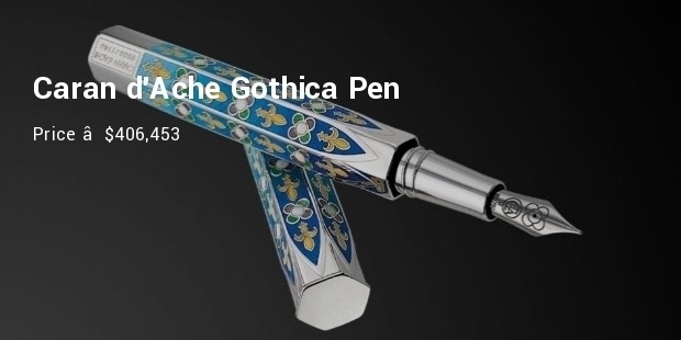 caran dache gothica pen