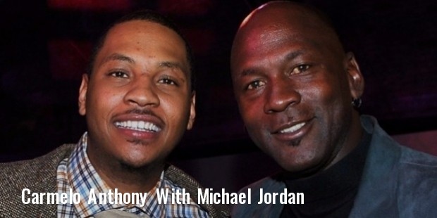 carmelo anthony and michael jordan