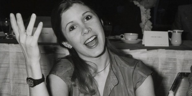 carrie fisher young