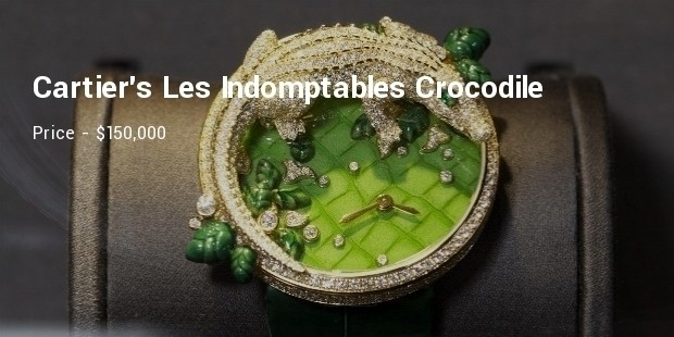 cartiers les indomptables crocodile