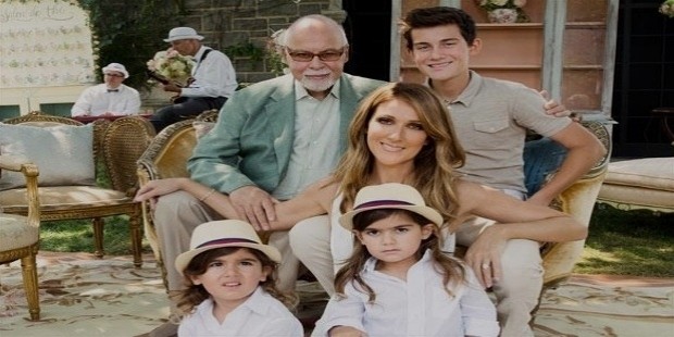 celine dion family