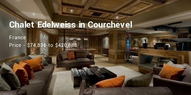 chalet edelweiss in courchevel, france