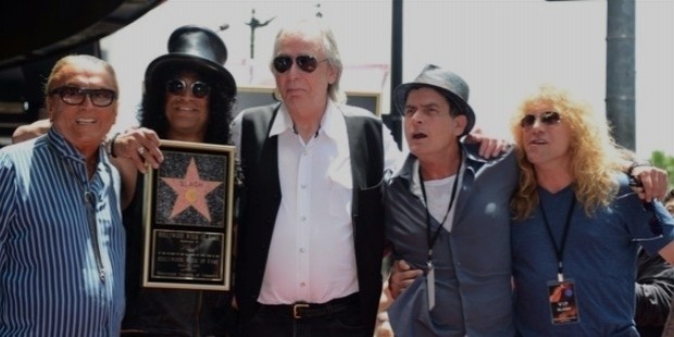 charlie sheen, slash, robert evans, jim ladd, steven adler