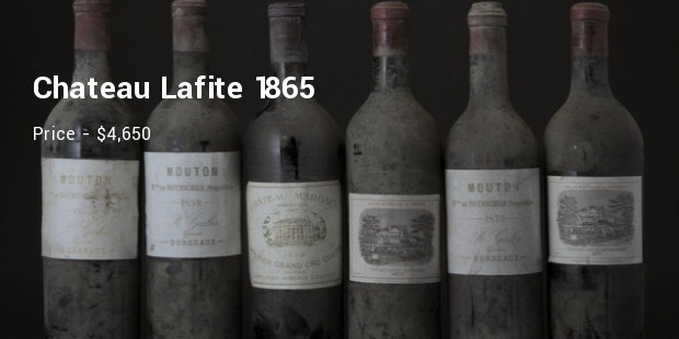 chateau lafite 1865