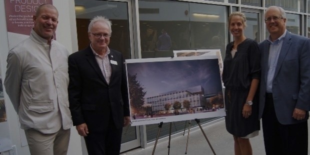 chip wilson, founder of lululemon, alan davis, kwantlen s president, shannon wilson