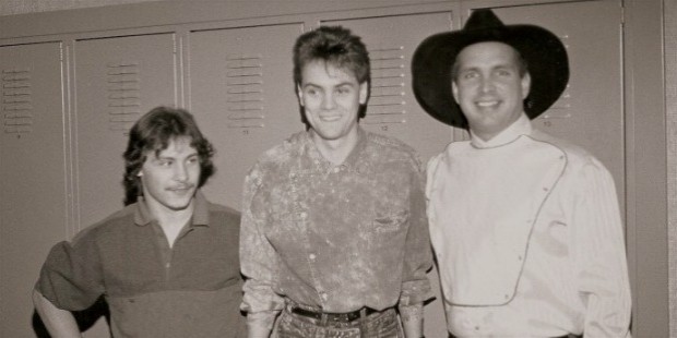 chris elrod brian o neil terry and garth brooks 1990