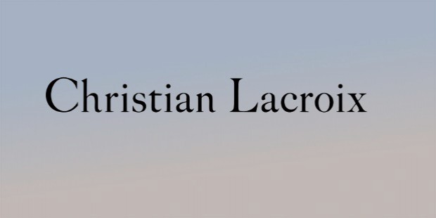 christian lacroix