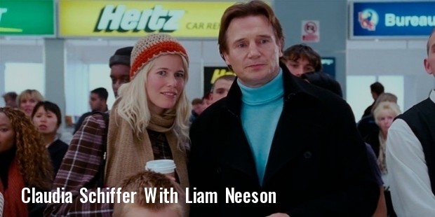 claudia schiffer and liam neeson