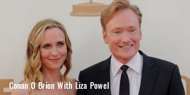 conan o brien and wife liza powel