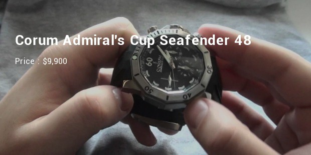 corum admirals cup seafender 48 deep dive