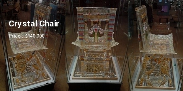 crystal chair