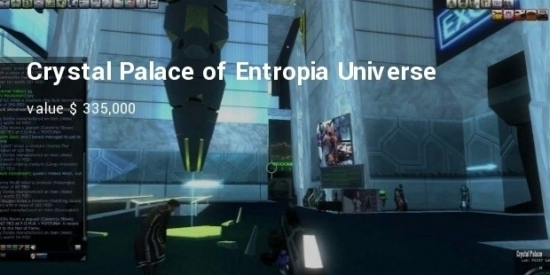 crystal palace of entropia universe