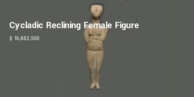 cycladic reclining female figure