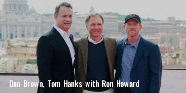 dan brown, tom hanks, ron howard