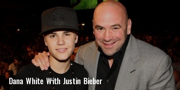 dana white justin bieber