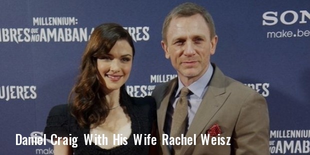 daniel craig and his wife rachel weisz