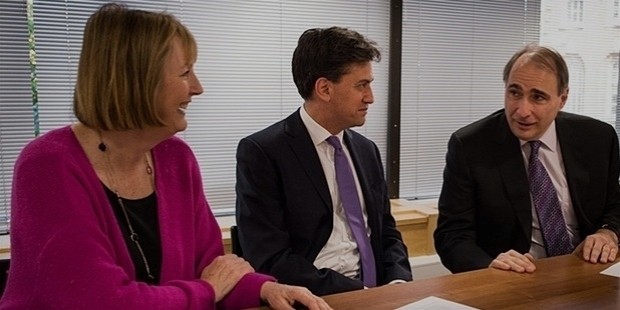 david axelrod meets ed miliband and harriet harman