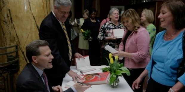 david baldacci guest at inaugural book   author luncheon