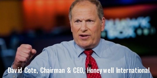 david cote, chairman   ceo, honeywell international