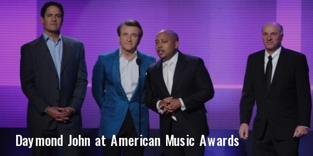 daymond john at american music awards