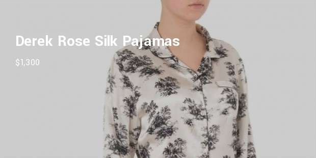 derek2 rose esme pure silk piped pajamas