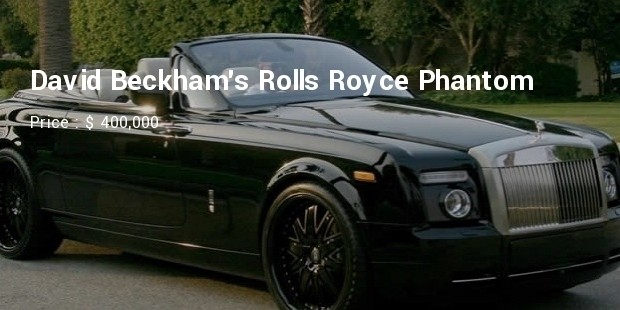 devid bekham rolls royce