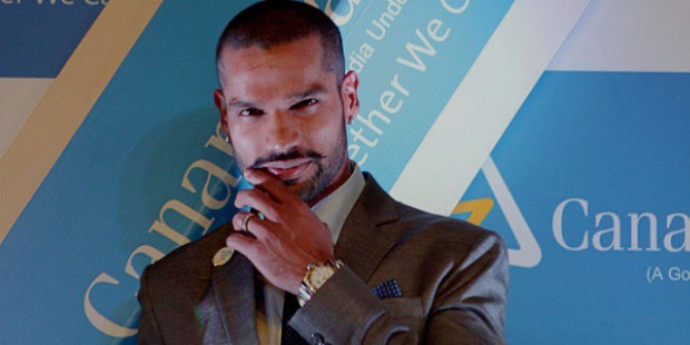 dhawan also endorses few national brands like canara bank