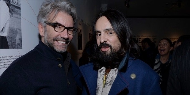 diego dolcini con alessandro michele