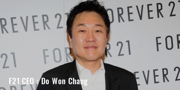 do won chang  f21 ceo