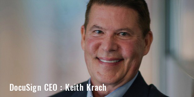 docusign ceo keith krach