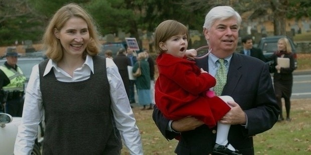 dodd and his wife, jackie clegg dodd, arrive with their daughter, 