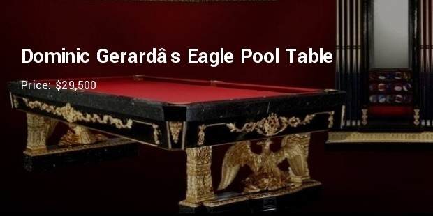dominic gerards eagle pool table