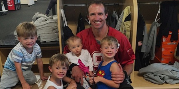 drew brees kids