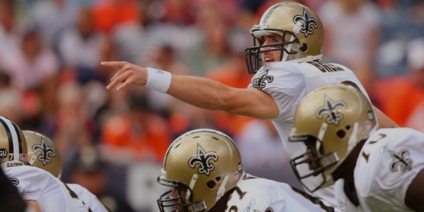 drew brees new orleans saints in 2008