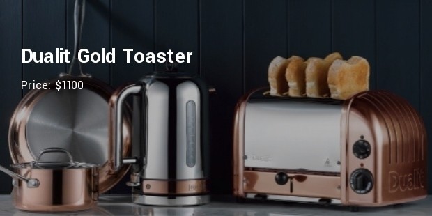 dualit gold toaster