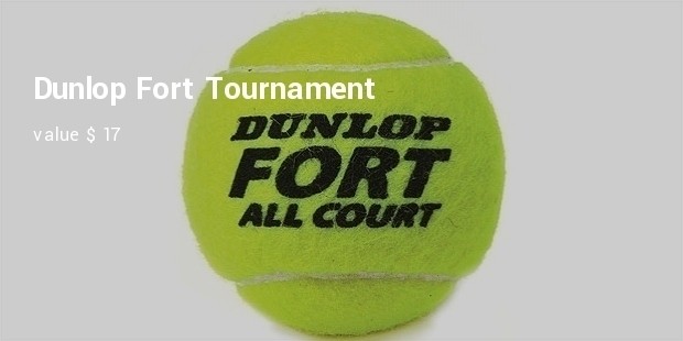 dunlop fort tournament 