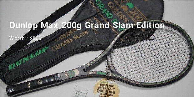 dunlop max 200g grand slam edition worth